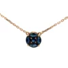 18k Blue Sapphire Chain