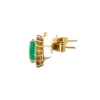 18k Emerald Earring - Image 2
